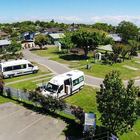 Amber Kiwi Holiday Park & Motels Christchurch Esterno foto