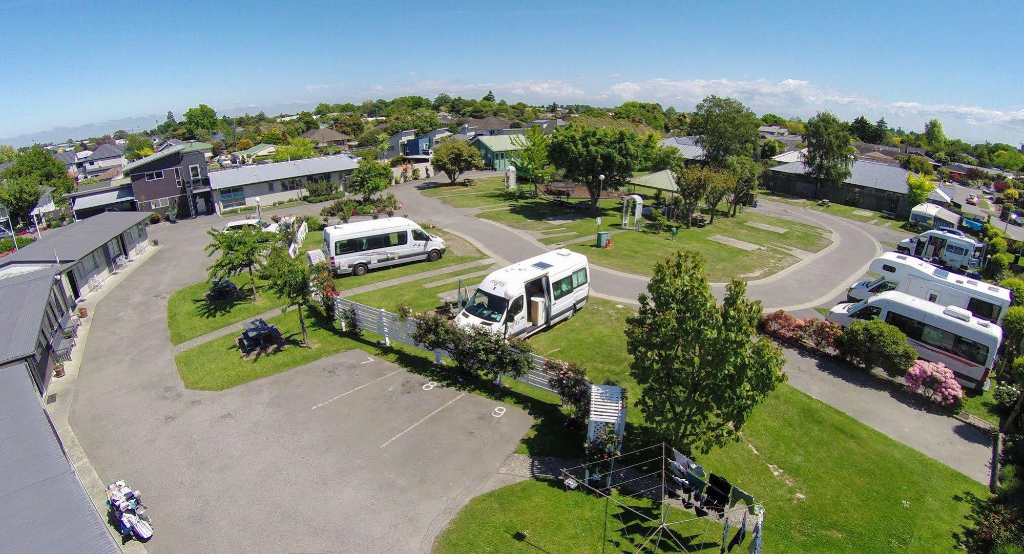 Amber Kiwi Holiday Park & Motels Christchurch Esterno foto