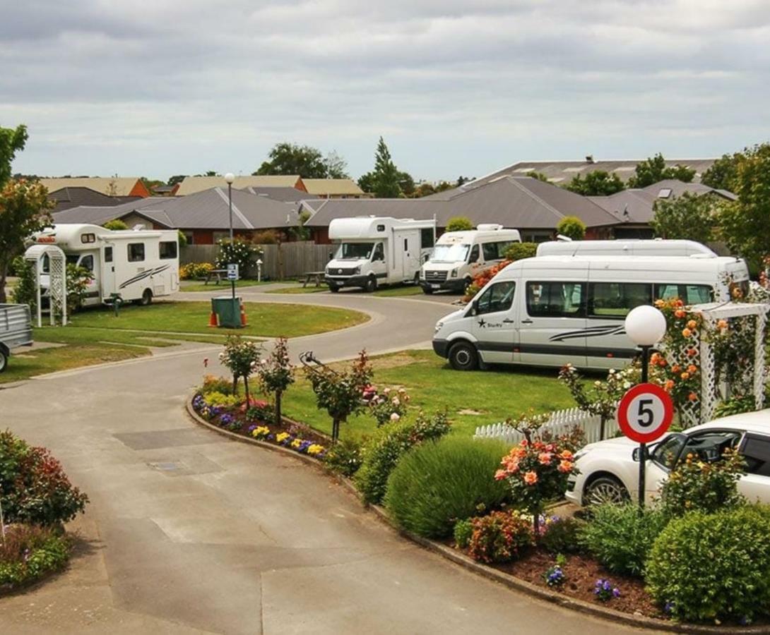 Amber Kiwi Holiday Park & Motels Christchurch Esterno foto