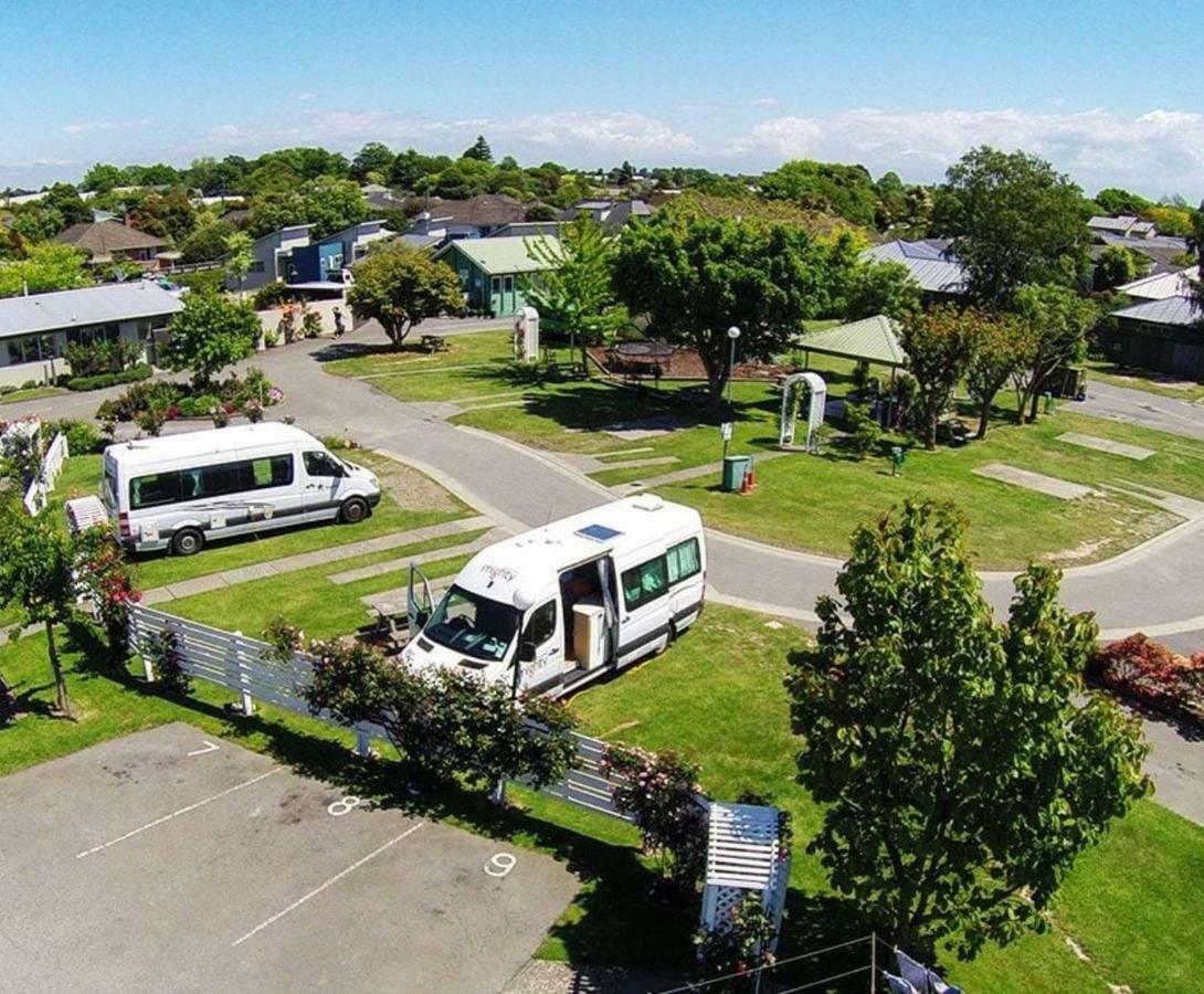 Amber Kiwi Holiday Park & Motels Christchurch Esterno foto