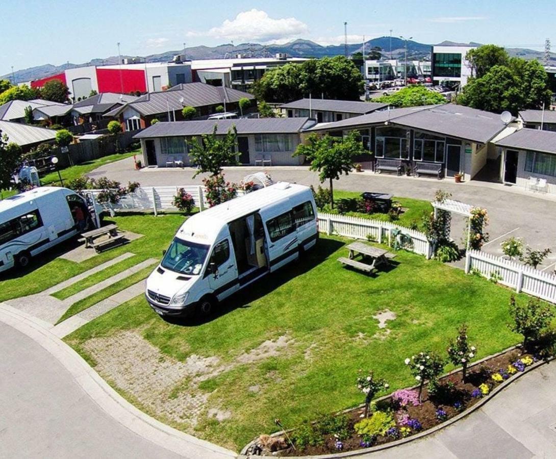 Amber Kiwi Holiday Park & Motels Christchurch Esterno foto